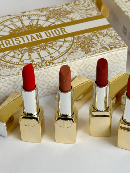 Coffret Rouge à Lèvres 5 Pieces Avec Sac Cadeaux