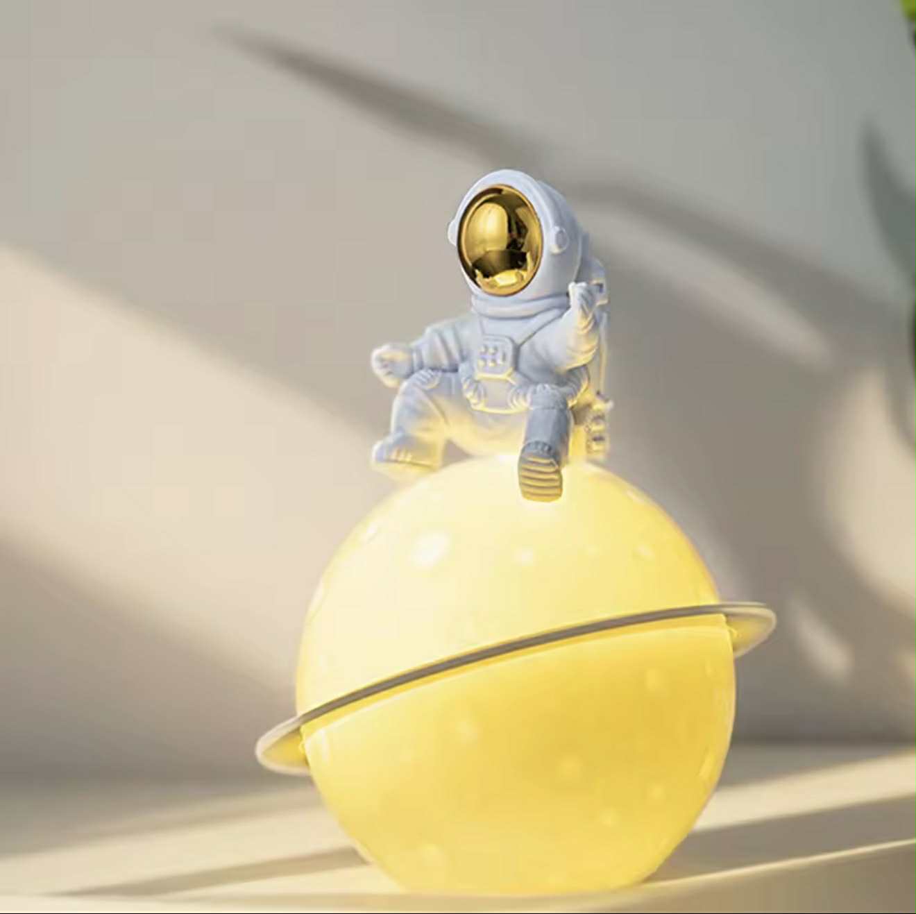 Lampe de table Portable sans Fil Motif MOON & Astronaute
