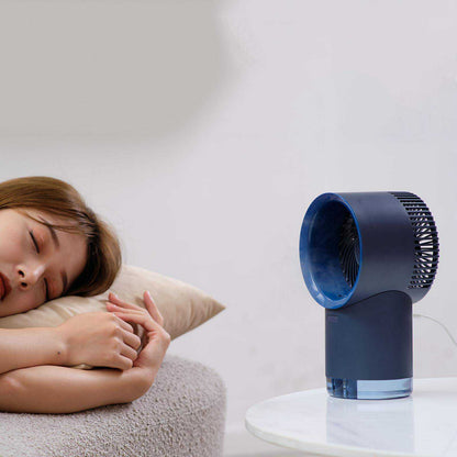 Ventilateur Refroidisseur d'Air Rechargeable avec Diffusseur et LED RGB