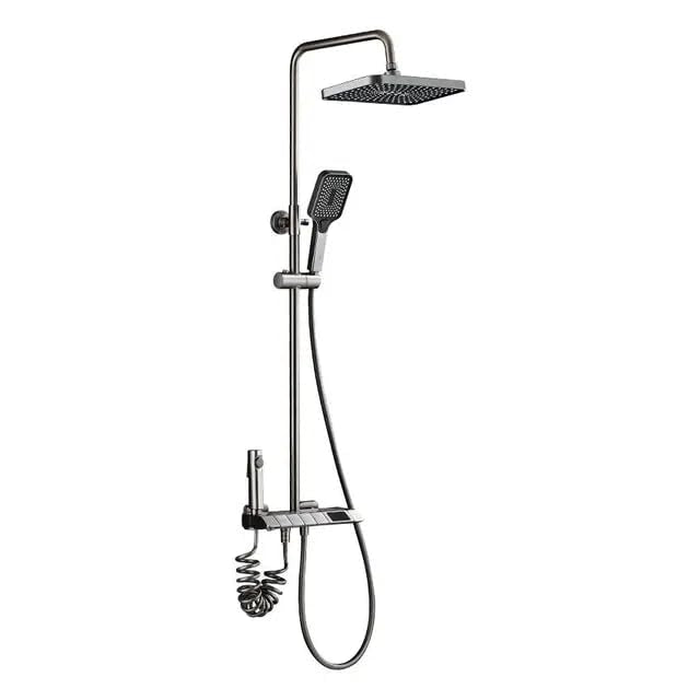 Ensemble De Douche Thermostatique  Avec Affichage LED Et Lumière