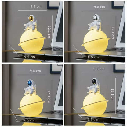 Lampe de table Portable sans Fil Motif MOON & Astronaute