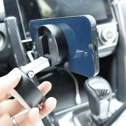 Support pour téléphone magnétique pliable à Ventouse Haute élasticité