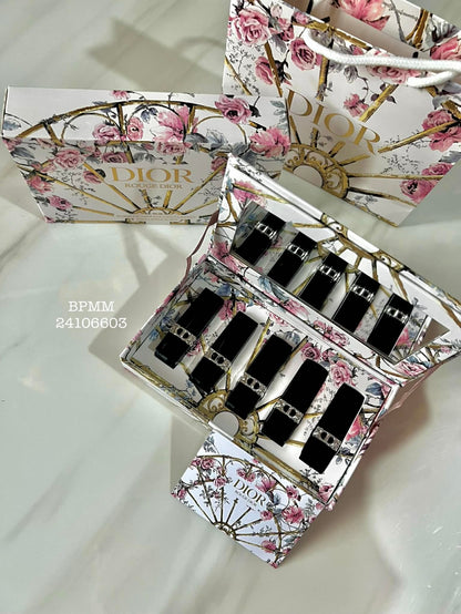 Coffret 5 Rouge à Lèvres Avec Sac Cadeaux