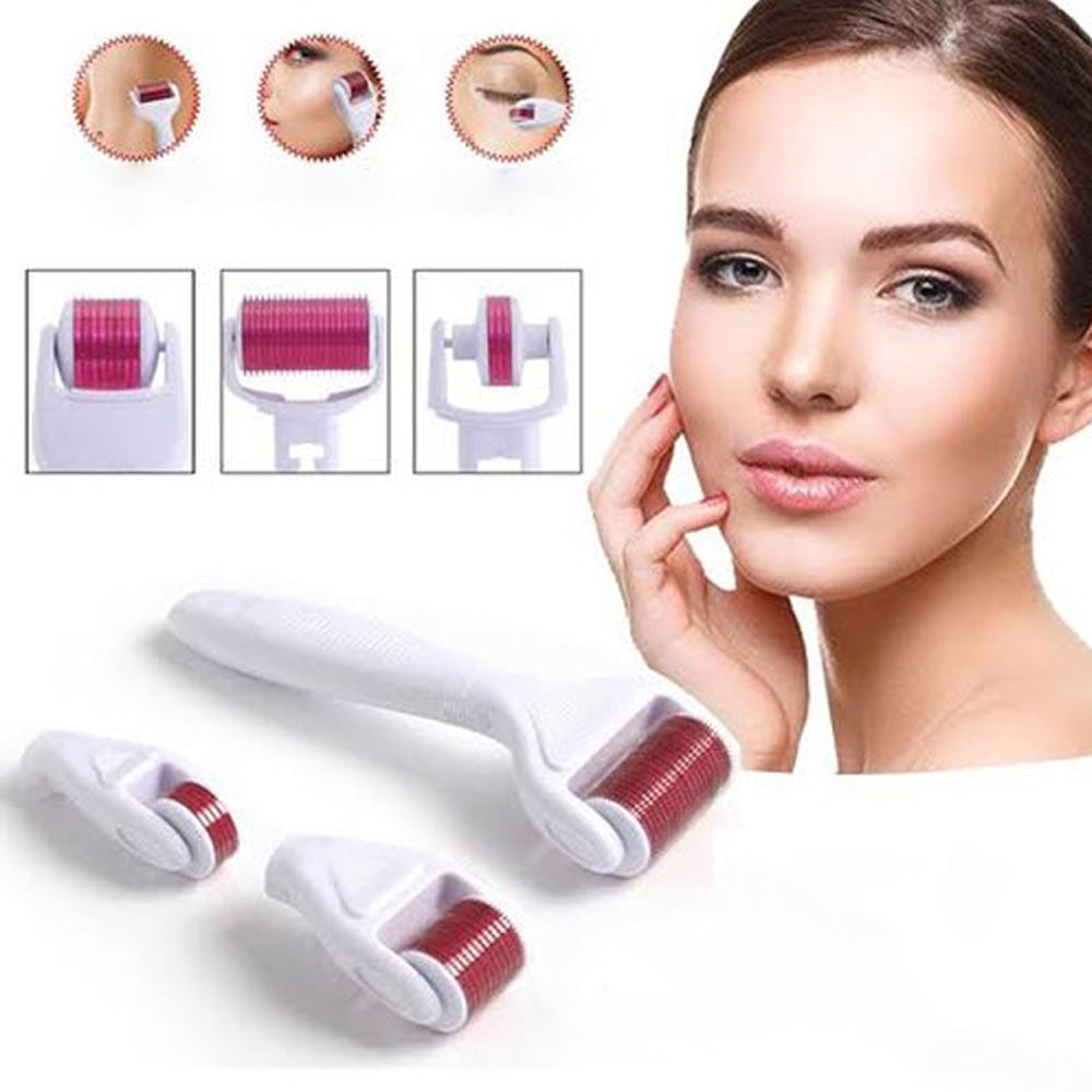 Rouleau de Massage avec des Aiguilles de Titanium 4 en 1