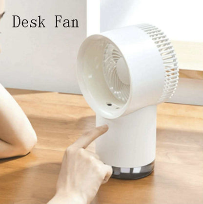 Ventilateur Refroidisseur d'Air Rechargeable avec Diffusseur et LED RGB
