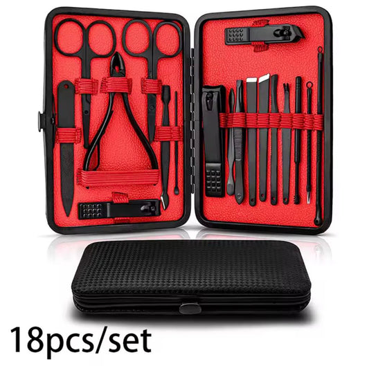 Kit de soin des ongles professionnel 18 en 1