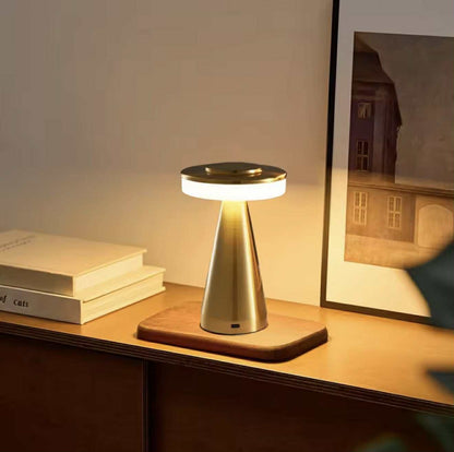 Lampe De Table Portables Sans Fil Rechargeable Avec Tactile