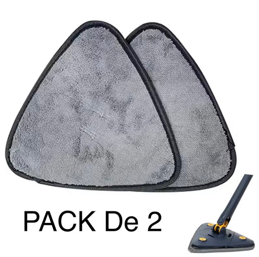 Pack de 2 Recharges Tête De Vadrouilles De Nettoyage