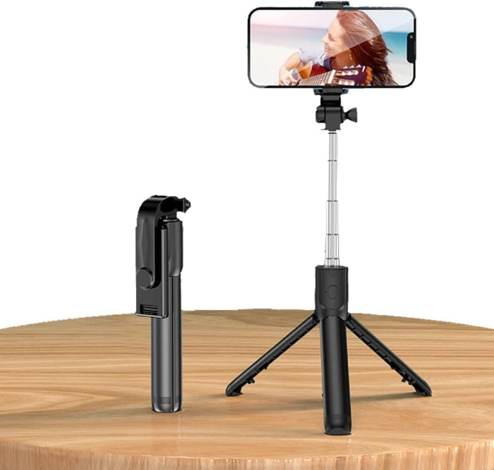Perche À Selfie Avec Télécommande Et Trépied Avec LED Light