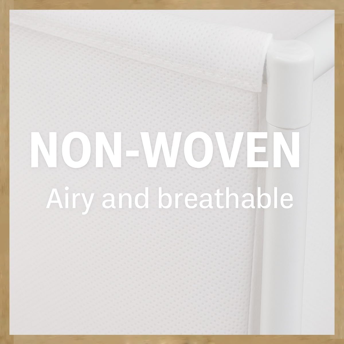 Panier à linge pliable Avec roulettes verrouillables