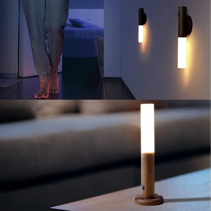 Pack de 2 Applique murale à LED rechargeable avec Détecteur De Mouvement Étanche