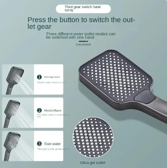 Ensemble De Douche Thermostatique  Avec Affichage LED Et Lumière