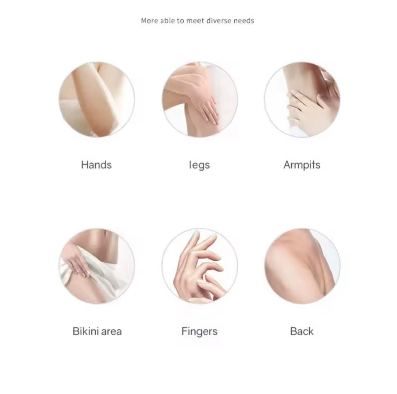 Lot de 3 Lames Pour Visage et Corps