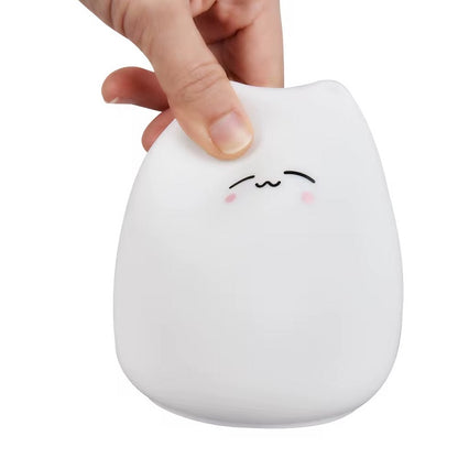 Lampe En Silicone Petit Chat Smile
