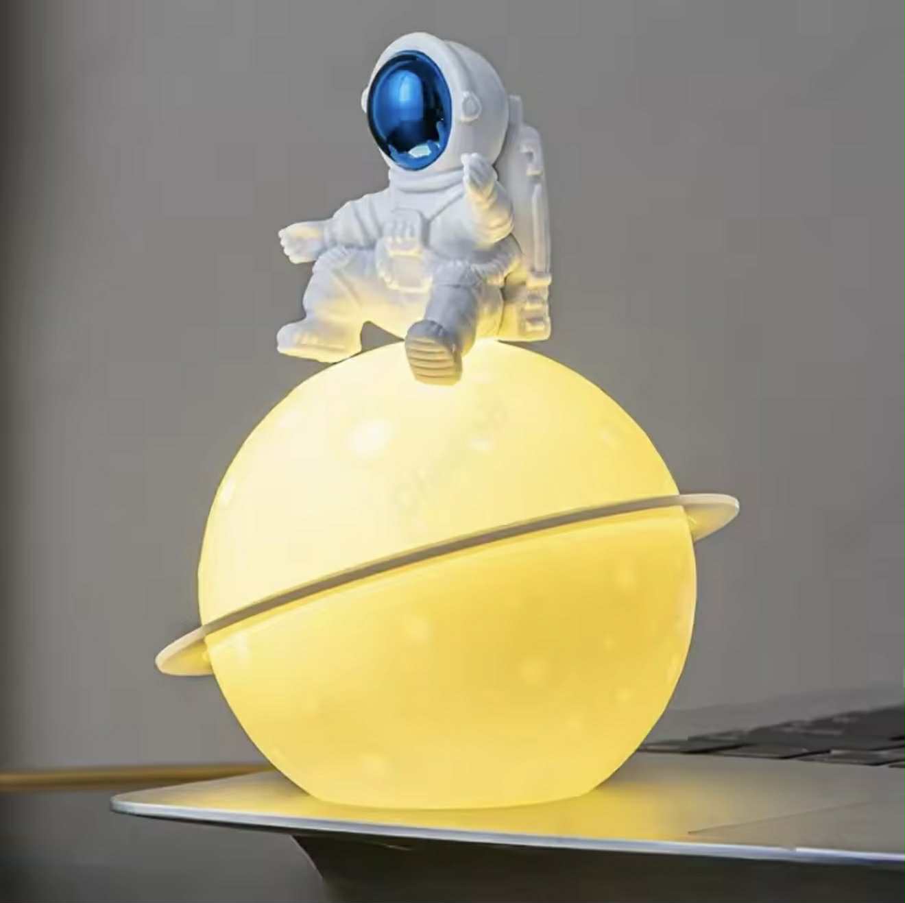 Lampe de table Portable sans Fil Motif MOON & Astronaute
