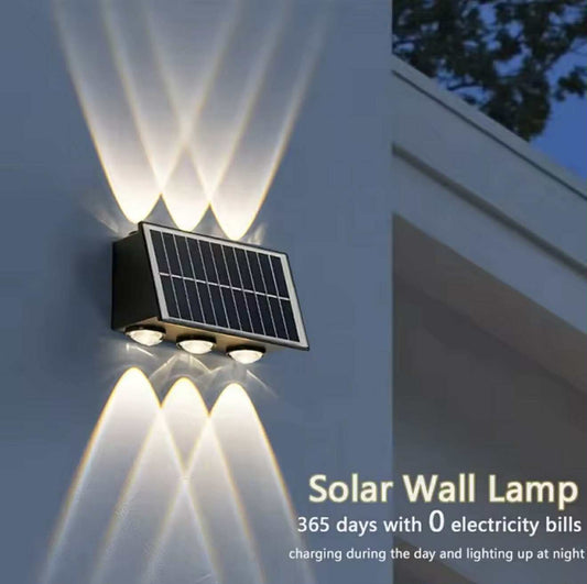 Applique Murale Solaire LED Extérieure 6 LED