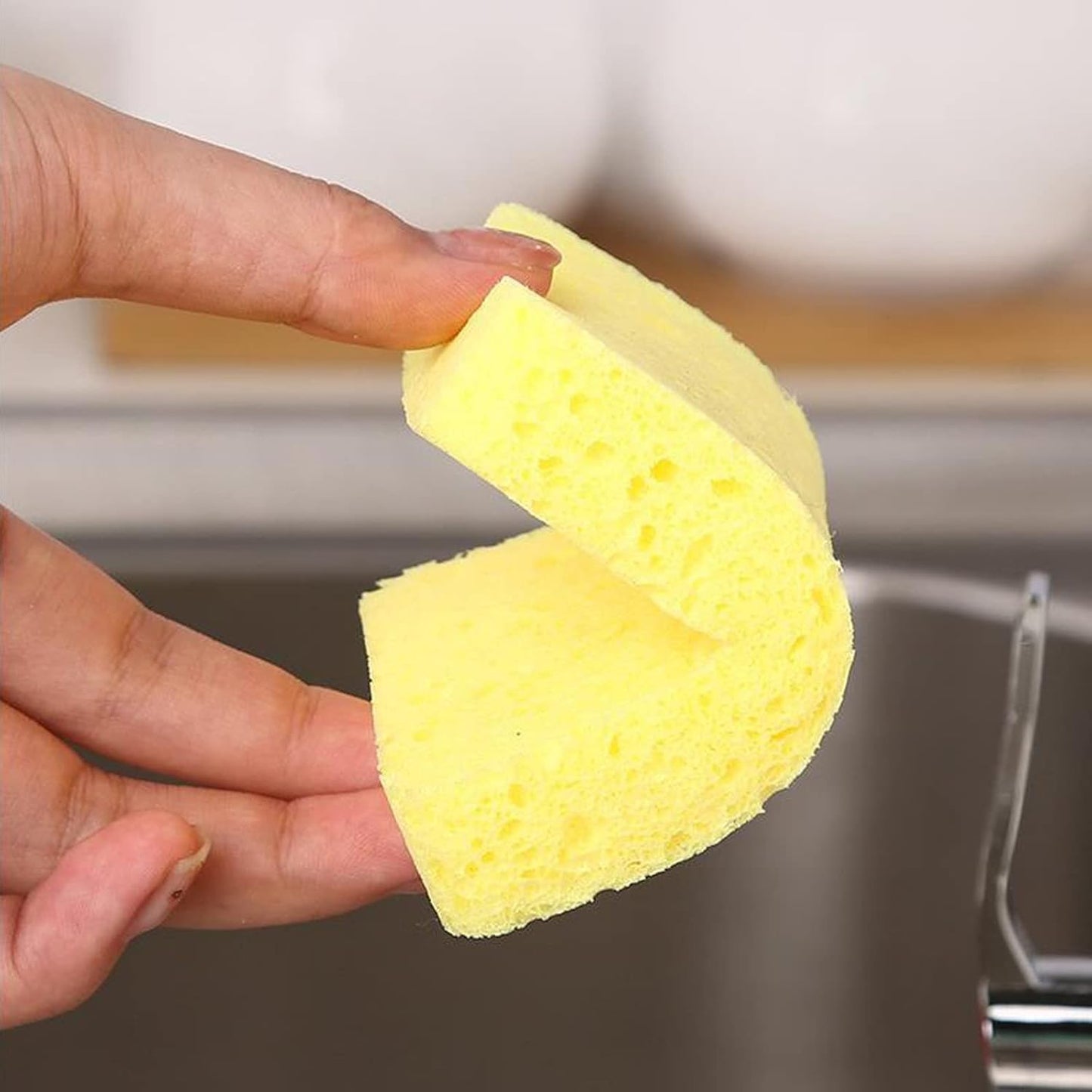 Distributeur de savon liquide 2 en 1 avec porte-éponge