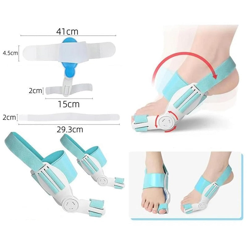 Correcteur et Redresseur d'orteils orthopédique