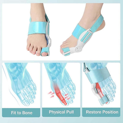 Correcteur et Redresseur d'orteils orthopédique