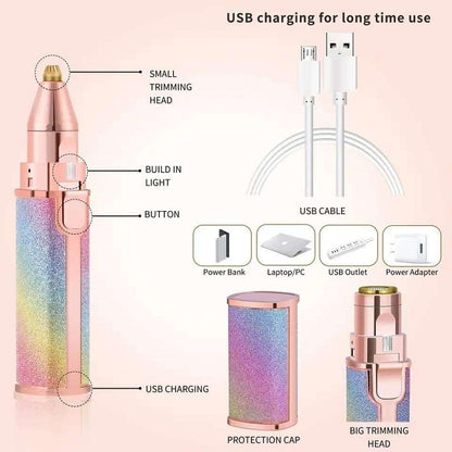 Épilateur Rechargeable 2 en 1