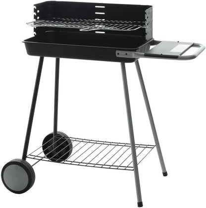 Barbecue Rectangulaire à Charbon 85,5x45x79,5 Cm