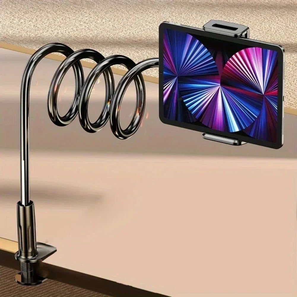 Support Universel Téléphone et Tablette à Ventouse – Bras Flexible Réglable 70 cm