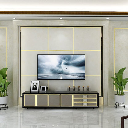 Rouleau Sticker Décoratif Doré 0.5 cm x 5000 cm