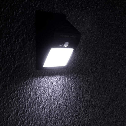 Applique murale LED à énergie solaire , Capteur PIR de Mouvement et Capteur de nuit CDS - 20 LED