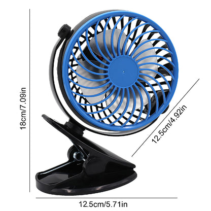 Ventilateur Sans Fils Portable Rotatif Et Rechargeable