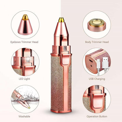 Épilateur Rechargeable 2 en 1