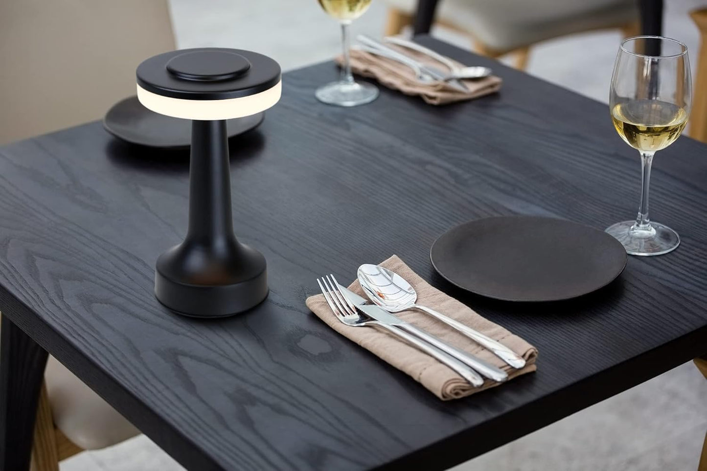 Lampe De Table Portables Sans Fil Rechargeable Avec Tactile