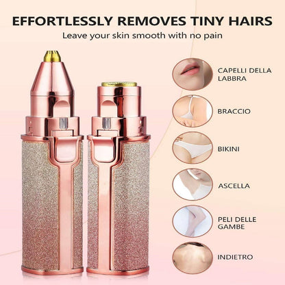 Épilateur Rechargeable 2 en 1