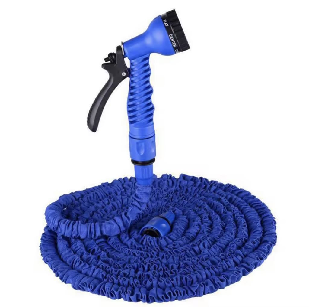 Tuyau D'Arrosage Extensible 52.5 Mètres Avec Pistolet D'arrosage Multifonction