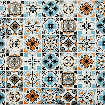 Papier Peint Autocollant avec Motifs Patchwork en Vinyle 60 cm x 5 m