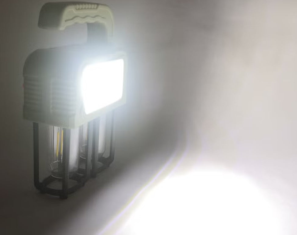 Lampe Solaire Portative Multi Lumières 38W Rechargeable