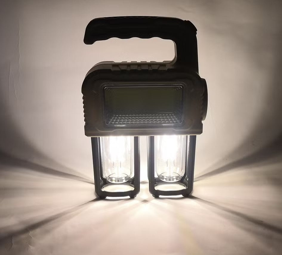Lampe Solaire Portative Multi Lumières 38W Rechargeable