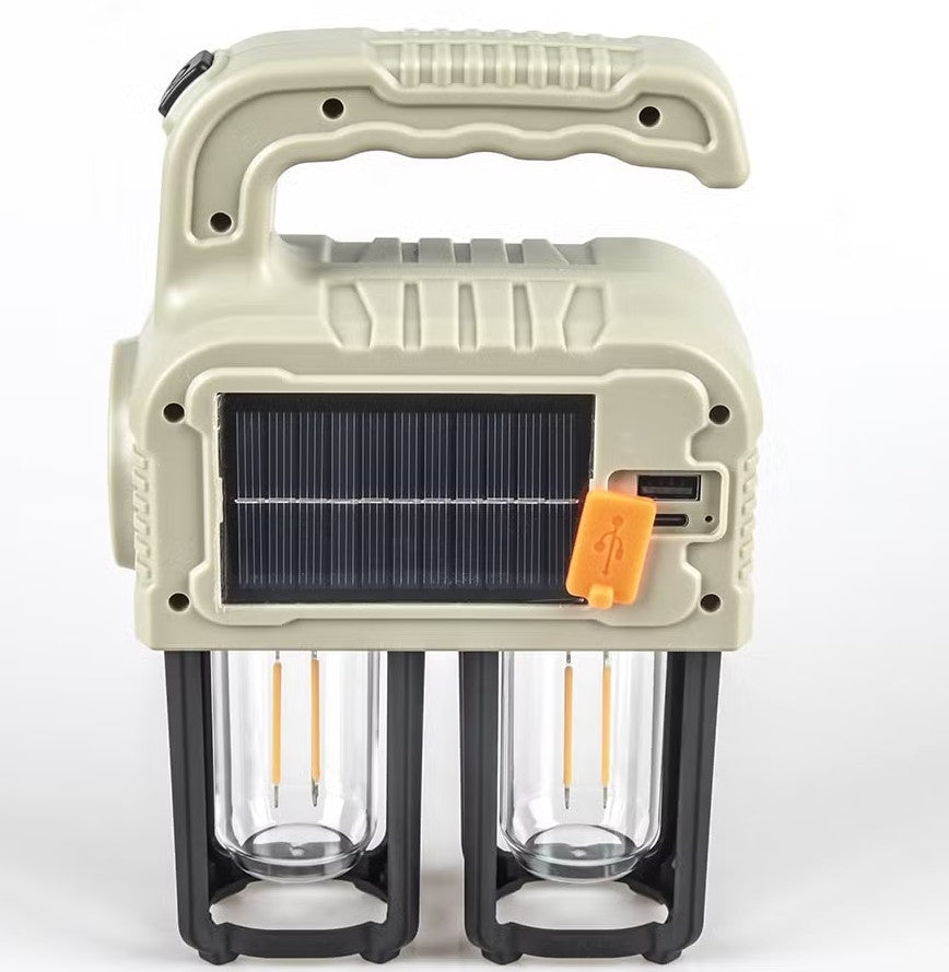 Lampe Solaire Portative Multi Lumières 38W Rechargeable