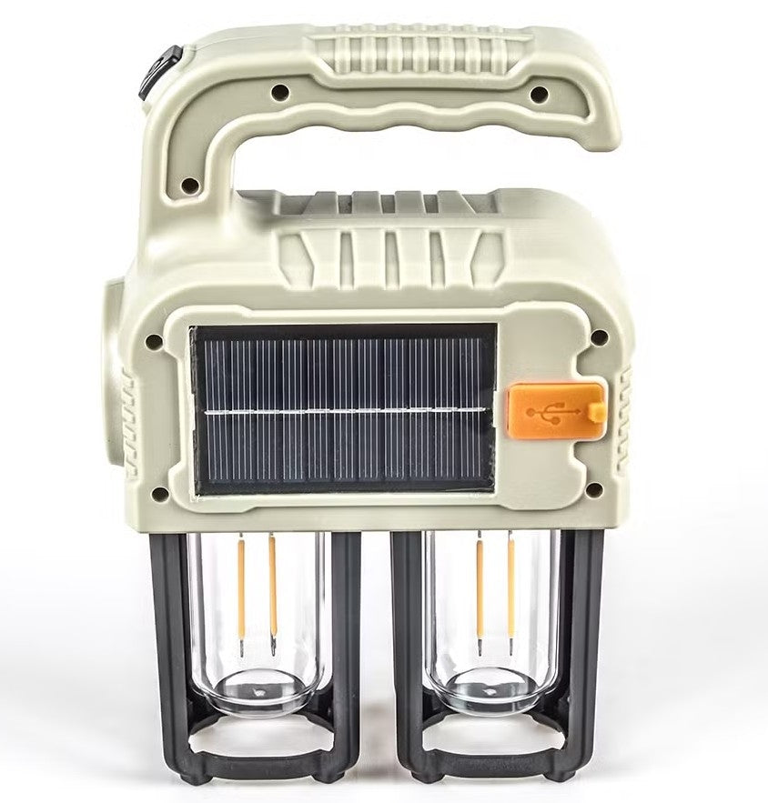 Lampe Solaire Portative Multi Lumières 38W Rechargeable