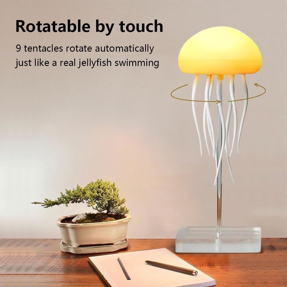 Veilleuse LED Méduse – Rechargeable Avec Pieds Dansants