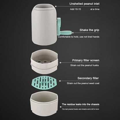 Appareil De Décortiquage d’Arachides – Avec Filtre Double Couche