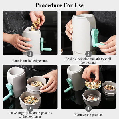 Appareil De Décortiquage d’Arachides – Avec Filtre Double Couche