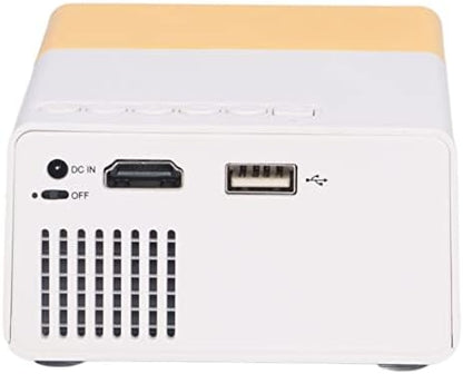 Mini Projecteur Portable LED – Vidéo Projecteur 1080P Support, Écran 24-60 Pouces