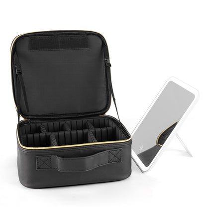 Organisateur De Maquillage Multifonctionnel Avec Miroir LED