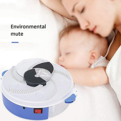 Attrape-Mouches Électrique USB Rotatif – Réutilisable & Écologique, Sans Produits Chimiques