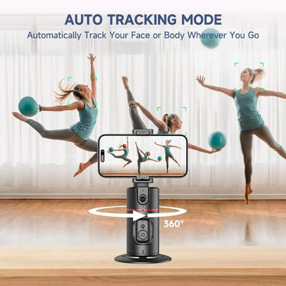 Stabilisateur de Téléphone 360° à Suivi Automatique du Visage