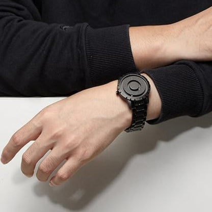 Montre Magnétique Waterproof Pour Homme à Double Bille, Quartz, JM STQ K1(158) – Acier