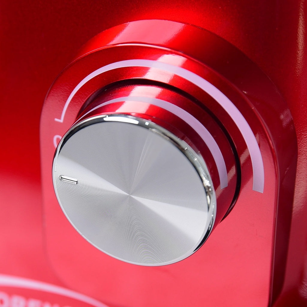 Robot Pétrin Avec Afficheur Digital 5L 1300W - Rouge - Modèle 6466AE