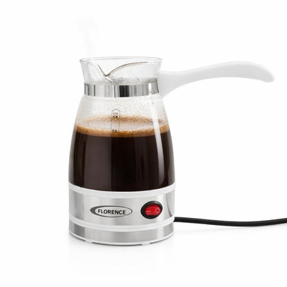 Cafetière Electrique à Café Turc 650W – 0,5 L – Blanc - Modèle HK426