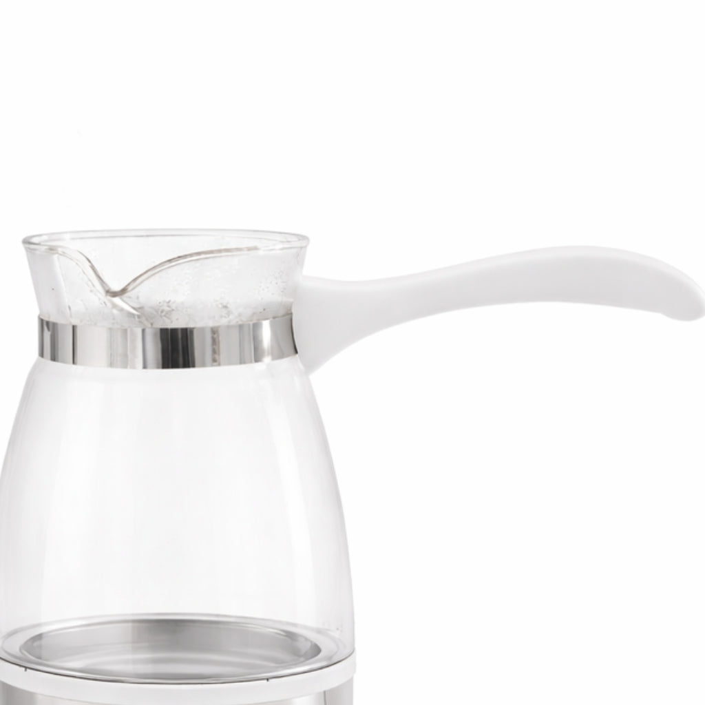 Cafetière Electrique à Café Turc 650W – 0,5 L – Blanc - Modèle HK426