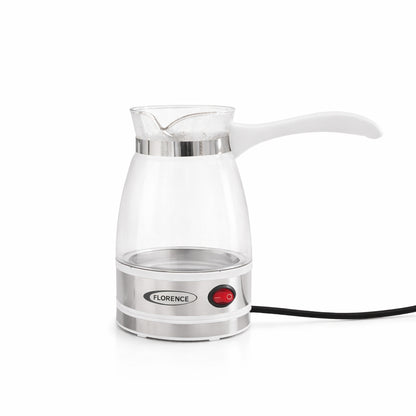 Cafetière Electrique à Café Turc 650W – 0,5 L – Blanc - Modèle HK426